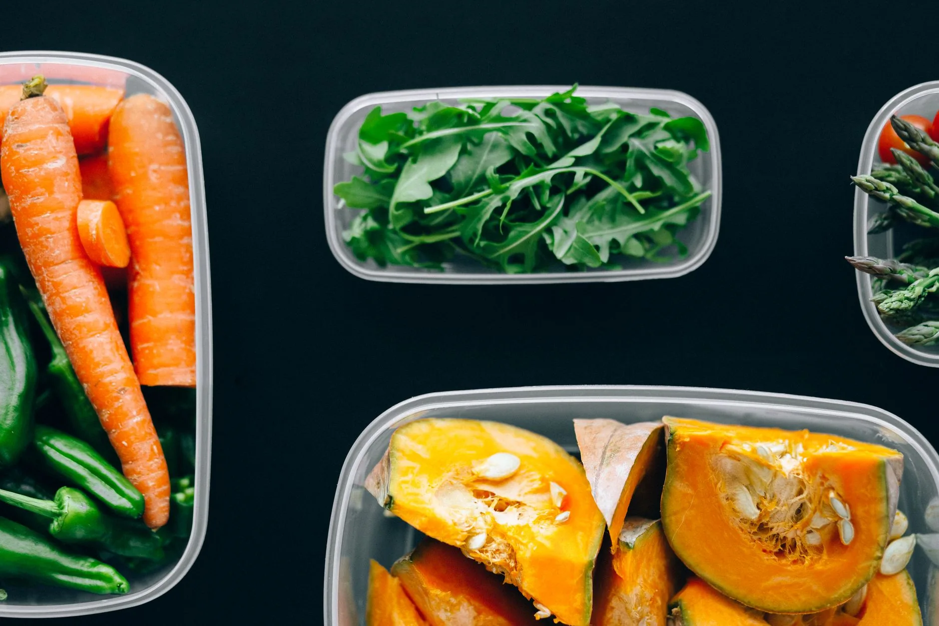 Neat kitchen counter with acid reflux-friendly meal ingredients, soft lighting, muted colors.